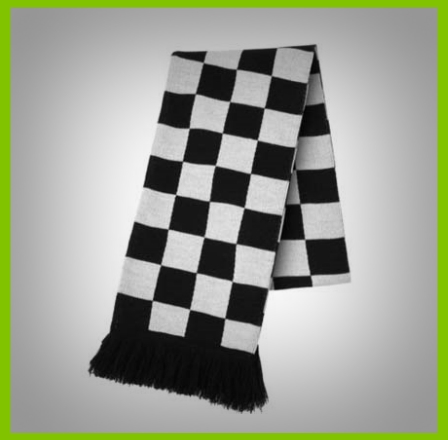 Knit Fan scarf 